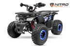 Quad Enfant Nitro 125cc midi Rocco RS8 3G Platinium bleu