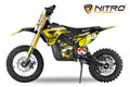 Dirt Bike Cross électrique Nitro Tiger Eco 1000W 36V 12/10 Jaune